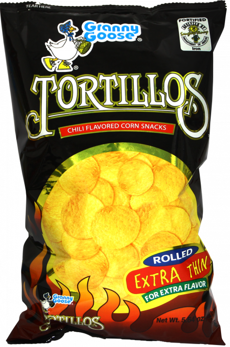 Granny Goose Tortillos (100g) Cheese