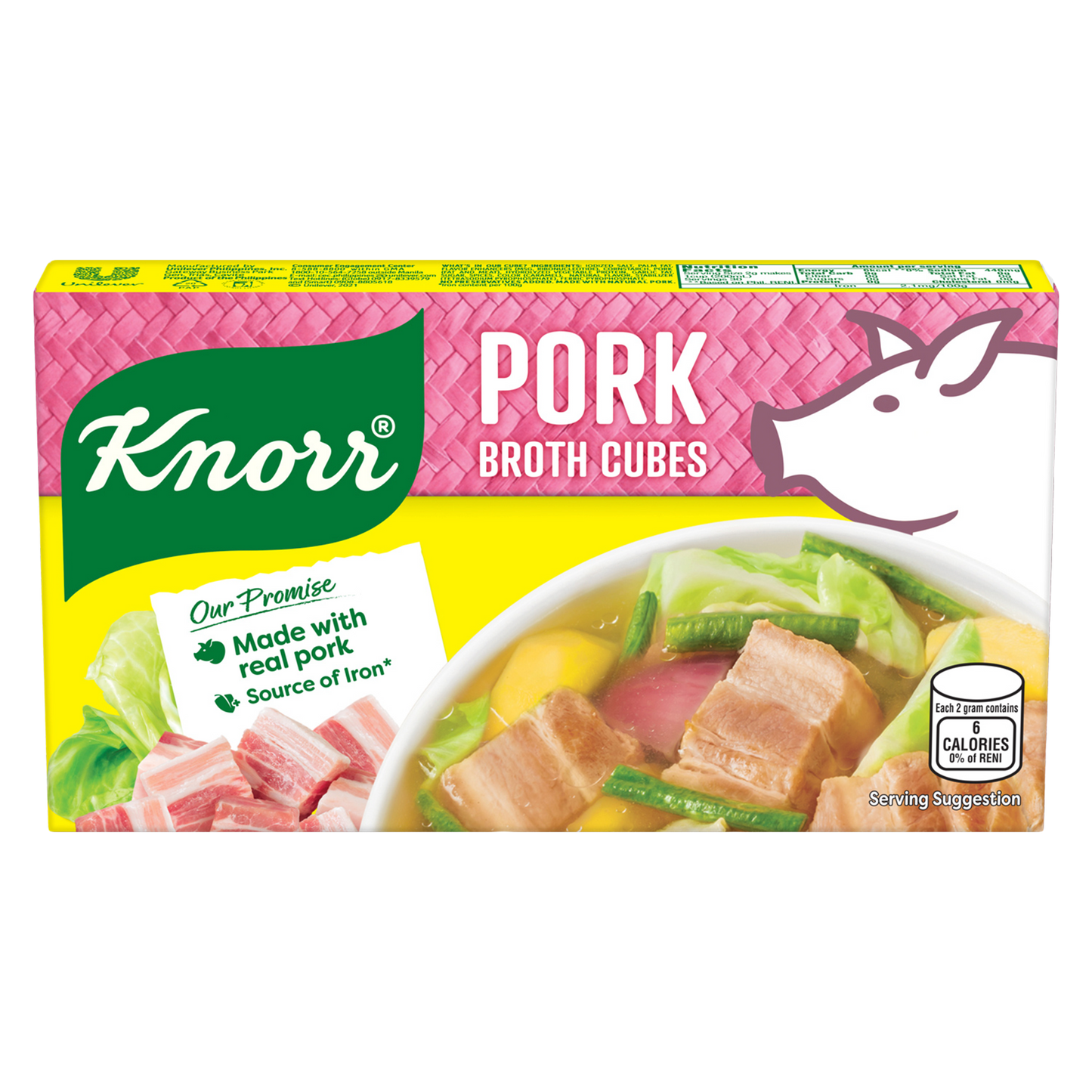 Knorr Pork Broth Cubes (60g)