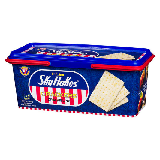 Skyflakes Crackers in Tub