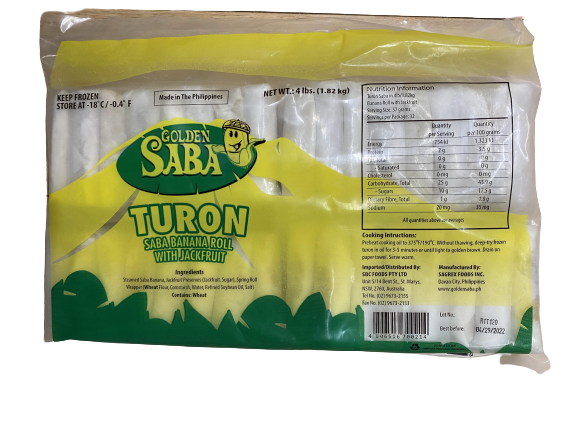 Golden Saba Turon (1820g)