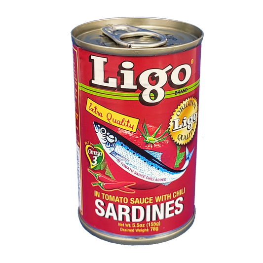 Ligo Sardines in Tomato Sauce w/ Chilli (425g)