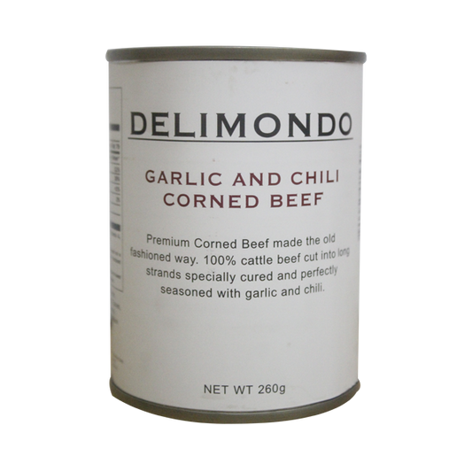 Delimondo Corned Beef - Garlic & Chilli (260g)