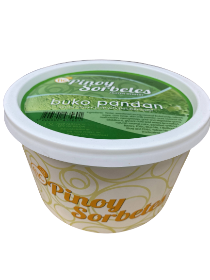 Pinoy Sorbetes Buko Pandan (1500g)