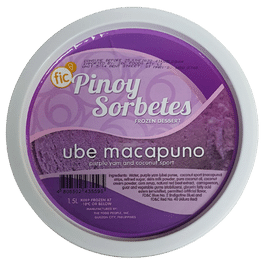 Pinoy Sorbetes Ube Macapuno (1500g)